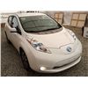 Image 9 : C6 --  2013 NISSAN LEAF S ELECTRIC , White, 104449 KM