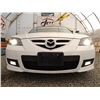 Image 4 : A12B --  2007 MAZDA 3 S, White, 213289 KM