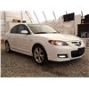 Image 8 : A12B --  2007 MAZDA 3 S, White, 213289 KM