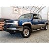 Image 2 : F5 --  2003 CHEVROLET SILVERADO 2500 EXT CAB 4X4, Blue, 269,069 KMS