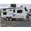 Image 8 : 0C --  2010 Tango Twist Travel Trailer By Pacific Coachworks, White, From The Tongue/Hitch To The Bu