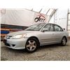 Image 1 : A12D --  2005 HONDA CIVIC EX, Silver, 305412