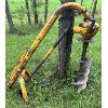 Image 1 : DANUSER POST HOLE AUGER W/ 2 ADDITIONAL AUGER ATTACHMENTS - 12 INCH
