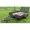 Image 1 : HOMEMADE TANDEM TRAILER W/ RAMP TAILGATE - 6.4 X 12 FOOT