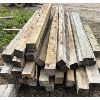 Image 3 : JOB LOT 0 SQUARE POSTS - 50 TO 108 INCHES - 4x4 & 5x5