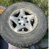 Image 2 : LOT OF 4 - LT 245 / 75 R 16 TIRES ON ALUM TOYOTA RIMS