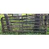 Image 1 : LOT OF 5 - SQUARE TUBE GATES - 8 & 9 & 10 FOOT LENGTHS 