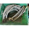 Image 1 : JOB LOT - HYD HOSE - HIGH PRESSURE - APPROX 20 IN TOTAL - VARIOUS LENGTHS - MOST 3/4 X 24 INCH