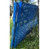 Image 2 : LOT OF 2 - RUBBER COATED STEEL MESH PANELS - 56 INCH X 7 FOOT