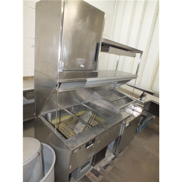 Stainless Steel Restaurant Line Table
