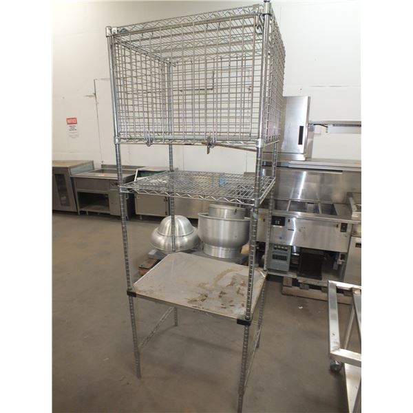 3 Tier Stainless Steel Storage Rack