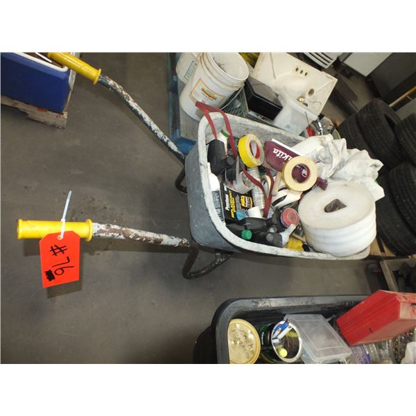 Wheel Barrel w/ Contents