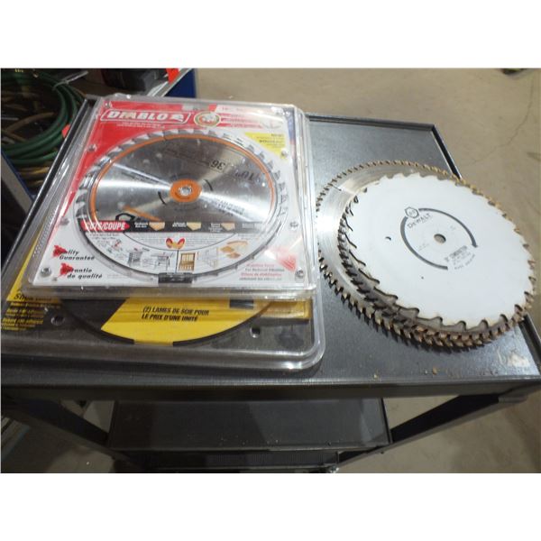 7 Assorted Saw Blades