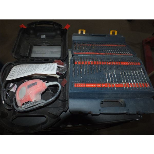 Ryobi Bit Set & Black & Decker Mouse Sander