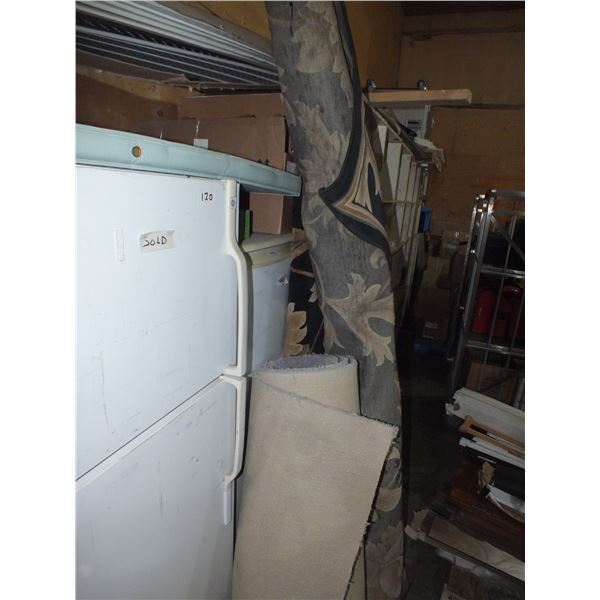 Large Area Rug & Portion Of Carpet