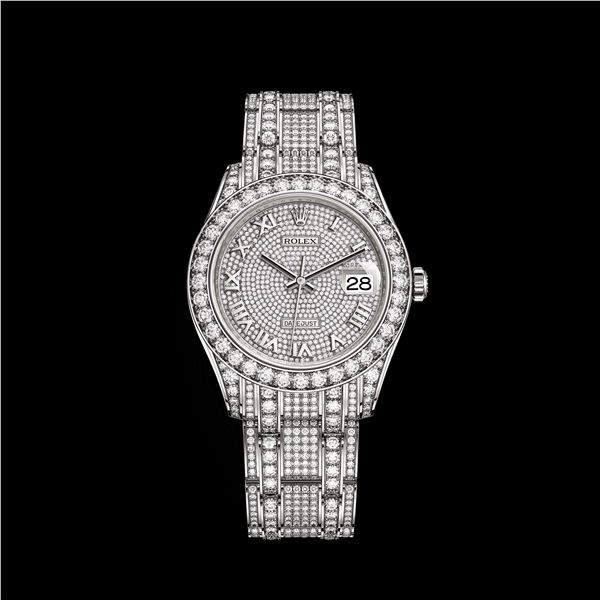 Rolex 39MM Masterpiece WG with Pave  Model #86409
