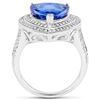 Image 2 : 4.69ct Tanzanite 14K White Gold Ring