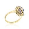 Image 2 : 5.81ct Natural Ceylon Star Sapphire 14K Yellow Gold Ring