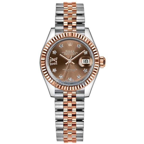 Rolex 28MM Datejust SS/RG Model # 279171