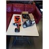 Image 1 : LOT OF CORDLESS TOOLS AND HOOVER BRUSH VAC