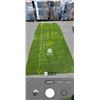 Image 2 : 3 SECTIONS OF ARTIFICIAL TURF 10FT X 10FT, 12FT X 2FT AND 14FT X 6FT AT LONGEST