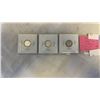 Image 2 : 3 CANADIAN SILVER DIMES 1940, 1950, 1960  .800 SILVER