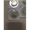 Image 2 : LOT OF 4 1967 CANADIAN SILVER COINS