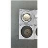 Image 2 : LOT OF 4 1968 CANADIAN SILVER COINS