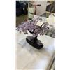 Image 2 : 10 INCH AMETHYST CRYSTAL BONSAI TREE - RETAIL $1800