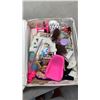 Image 8 : COLLECTIBLE BARBIE DOLL AND LOCKER OF CLOTHING