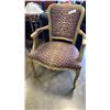 Image 1 : LEOPARD PRINT ARM CHAIR