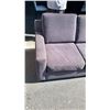 Image 2 : GREY MODERN MICROFIBRE LOVESEAT