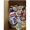 Image 2 : BOX OF ROYAL FAMILY ITEMS - MUGS, TOWEL, TIN, BOOKS