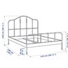 Image 2 : NEW DOUBLE SIZE BED FRAME