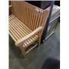 Image 4 : NEW PATIO OUTDOOR BENCH RETAIL $349