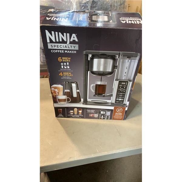 NINJA SPECIALTY COFFEE MAKER TESTED AND WORKING - RETAIL $229