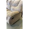 Image 2 : BROWN MICROFIBER RECLINING LOVESEAT