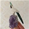 Image 5 : Natural Stone Handcarved Quartz Bird