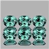 Image 1 : Natural Paraiba Green Apatite 6 Pcs (Flawless-VVS)