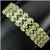 Image 1 : Natural Unheated Peridot  Bracelet