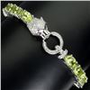 Image 2 : Natural Peridot Tiger Bracelet