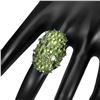Image 1 : Natural Unheated Green Peridot Ring