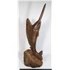 Image 1 : CARVED HARDWOOD MARLIN (22.5" TALL)