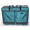 Image 1 : GREEN ROLLING SUITCASE (22" X 28" X 9")