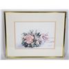 Image 1 : FRAMED FLOWER  ART 15X12"