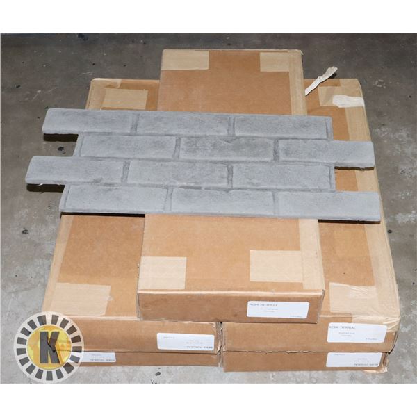 5 NEW BOXES OF STONE GRAY COLOUR WALL TILE