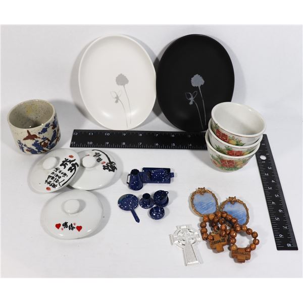 ASSORTED CHINA DISHES