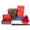 Image 1 : BUNDLE OF 8 ASIAN THEMED GIFT BOXES