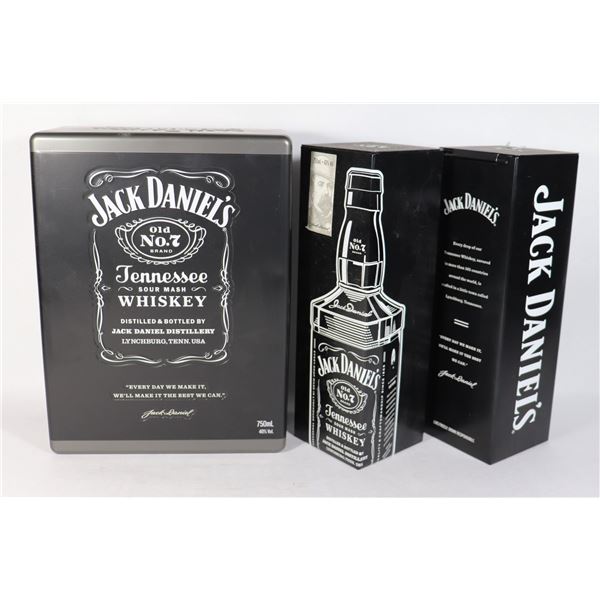 X3 JACK DANIEL'S TINS