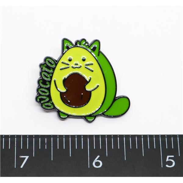 NEW AVOCATO LAPEL PIN